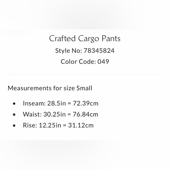NWT Free People Crafted Cargo pants - Small - Picture 8 of 8